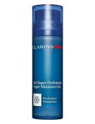 Men Super Moisture Gel Kosteusvoide Kasvovoide Ihonhoito Nude Clarins