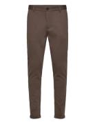 Superflex Pant Normal Length Bottoms Trousers Chinos Brown Lindbergh