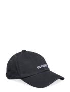 Cotton Cap Accessories Headwear Caps Black HAN Kjøbenhavn