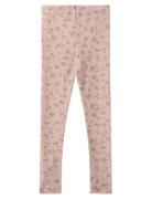 Wool Leggings Agi Bottoms Leggings Pink Wheat