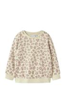 Nmfdavina Ls Sweat Fleece Bru Noos Tops Sweat-shirts & Hoodies Sweat-s...