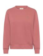 Shield C-Neck Sweat Tops Sweat-shirts & Hoodies Sweat-shirts Pink GANT