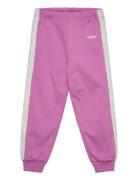 Hmlmini Loose Adj Waist Pants Sport Sweatpants Purple Hummel