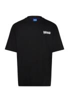 Nyrotee Tops T-shirts Short-sleeved Black HUGO BLUE