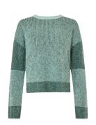 Dinah-M Tops Knitwear Jumpers Green MbyM