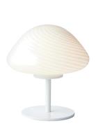 Mini Mush Table Lamp, Glass Head, Metal Base Home Lighting Lamps Table...