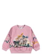 Disc Tops Sweat-shirts & Hoodies Sweat-shirts Pink Molo