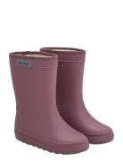 Thermo Boots Solid Shoes Rubberboots High Rubberboots Pink En Fant