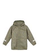 Softshell Jacket - Aop Outerwear Softshells Softshell Jackets Khaki Gr...