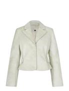 Alfino-M Blazers Single Breasted Blazers White MbyM