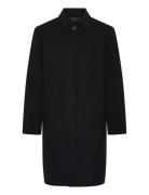 Jornorrebro Wool Blend Mac Coat Villakangastakki Pitkä Takki Black Jac...