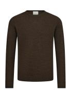 Bs Arnlaug Regular Fit Knitwear Tops Knitwear Round Necks Brown Bruun ...