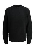 Jjkaito Knit Crew Neck Bf Tops Knitwear Round Necks Black Jack & J S