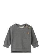 Nbmdias Lum Ls Sweat Lil Tops Sweat-shirts & Hoodies Sweat-shirts Grey...