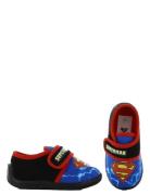 Superman Houseshoe Aamutossut Sisäkengät Blue Super Mario