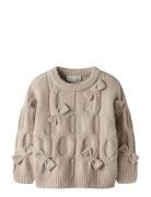 Nmfolivia Ls Knit Tops Knitwear Pullovers Cream Name It