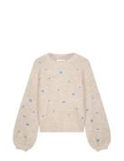 Lidia Pullover Tops Knitwear Jumpers Beige Fabienne Chapot