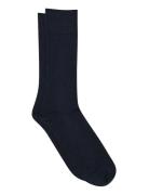 Olav Socks Lingerie Socks Regular Socks Navy Mp Denmark