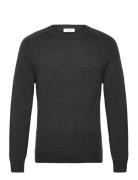 Martin Rws Tops Knitwear Round Necks Grey Tiger Of Sweden