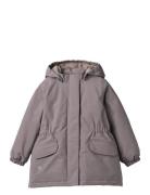 Jacket Sille Parka Takki Purple Wheat
