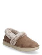 Women Cozy Up Aamutossut Tohvelit Beige Skechers
