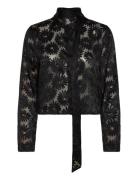 Eurydyke Tops Shirts Long-sleeved Black HUGO