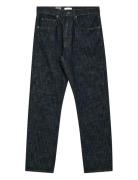 Akjustin Jeans - 8004 Midnight Raw Bottoms Jeans Regular Navy Anerkjen...
