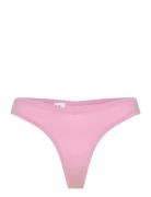Flex Thong Stringit Alusvaatteet Pink Organic Basics