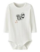 Nbmolen Ls Body Box Bodies Long-sleeved White Name It