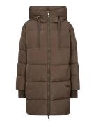 Mmnova Avon Down Jacket Vuorillinen Takki Topattu Takki Brown MOS MOSH