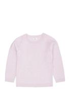 Merino Classic Rib Blouse Tops Knitwear Pullovers Purple Copenhagen Co...