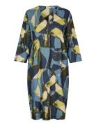 Manodetta Polvipituinen Mekko Blue Masai