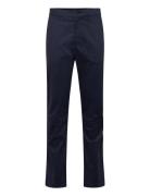 Slim Sateen Chino Trouser Bottoms Trousers Chinos Navy Calvin Klein