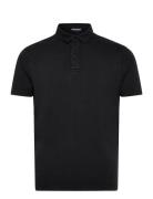 Essential Jersey Polo Tops Polos Short-sleeved Black Superdry