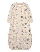 Bamboo Sleep Bag Beige Panda Pyjama Sie Jumpsuit Haalari Beige Geggamo...