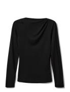 Peluasy T-Shirt Long Sleeve Tops Blouses & Tunics Black Sofie Schnoor ...