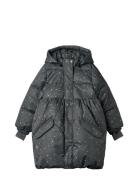 Puffer Coat Luna Toppatakki Black Wheat