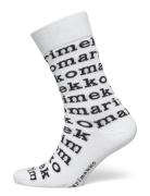 Kasvaa Logo Lingerie Socks Regular Socks White Marimekko