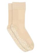 Yvonne Socks - Anti-Slip Lingerie Socks Regular Socks Beige Mp Denmark