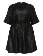 Kcrizza Dress Lyhyt Mekko Black Kaffe Curve