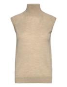 Fipini Tops Knitwear Turtleneck Beige BOSS