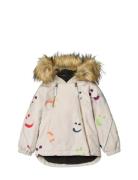 Hopla Fur Toppatakki Cream Molo