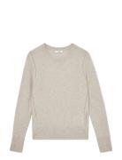 Anya Tops Knitwear Jumpers Cream Reiss