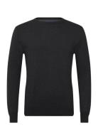 Inancona Crewneck Tops Knitwear Round Necks Grey INDICODE