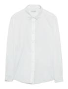 Jjejoe Shirt Ls Plain Noos Tops Shirts Casual White Jack & J S