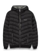 Down Jacket Vuorillinen Takki Topattu Takki Black Armani Exchange