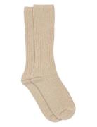 Bess Long Socks Lingerie Socks Regular Socks Beige Mp Denmark
