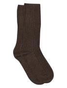 Bess Long Socks Lingerie Socks Regular Socks Brown Mp Denmark
