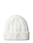 Ck Patch Boucle Beanie Accessories Headwear Beanies White Calvin Klein