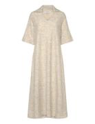 Nietos Piirto Unikko Maksimekko Juhlamekko Beige Marimekko